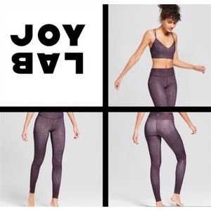 Joy Lab Leopard Print Mid Rise Leggings NWT!